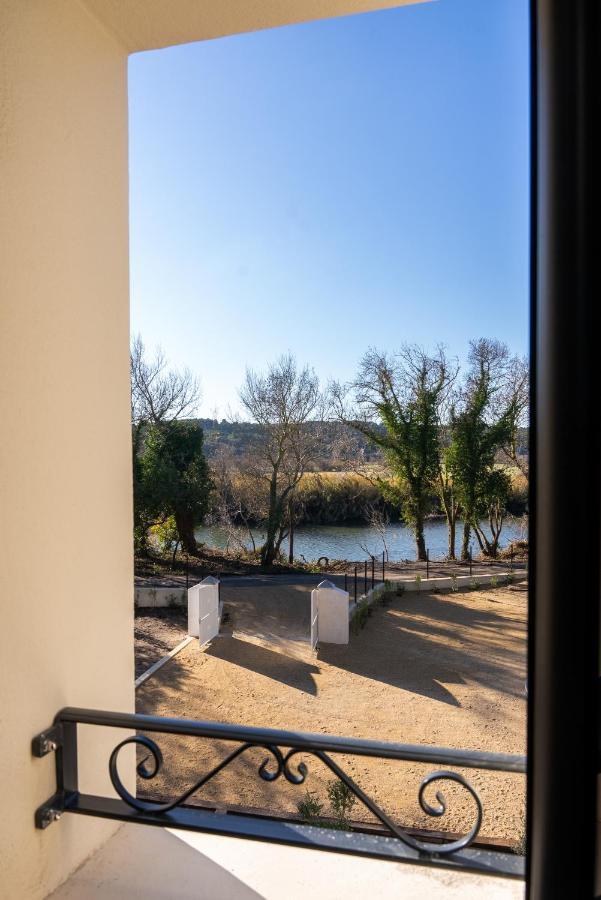 Domaine De Merins, 10 Couchages Avec Piscine, Face A La Riviere, A 4Km De La Plage Fleury (Aude) Exterior foto