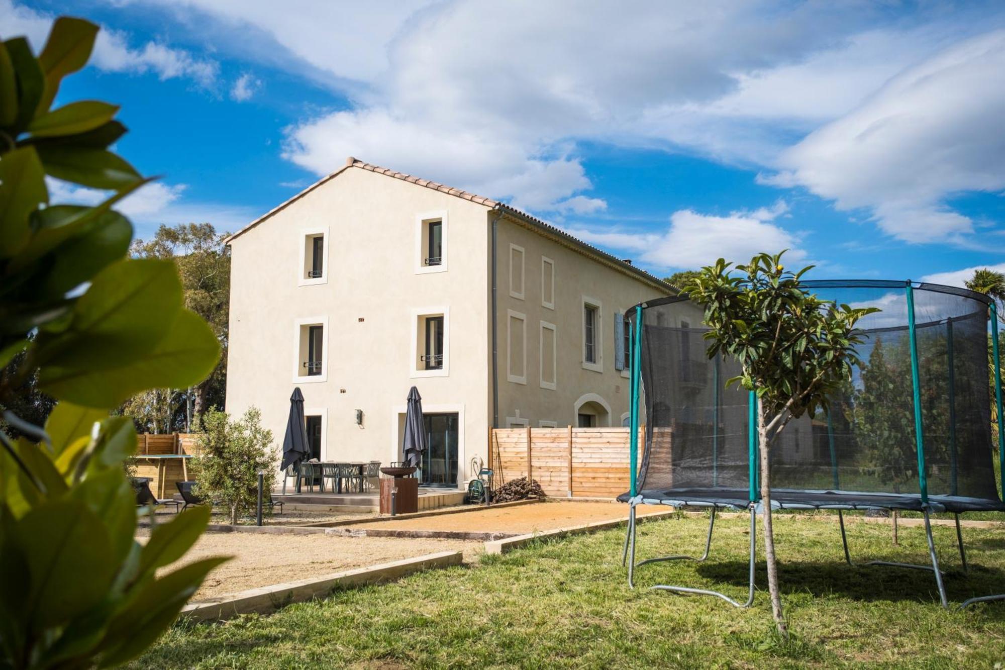 Domaine De Merins, 10 Couchages Avec Piscine, Face A La Riviere, A 4Km De La Plage Fleury (Aude) Exterior foto